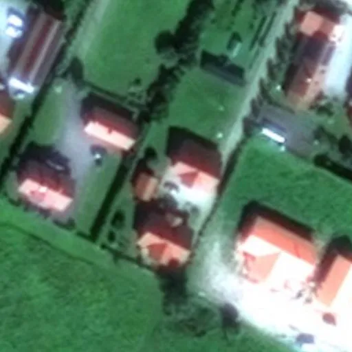Vaizdas iš viršaus: Lakštingalų g. 7A, Rusnė