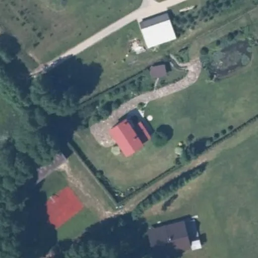 Vaizdas iš viršaus: Ežero g. 16, Dvarčėnai