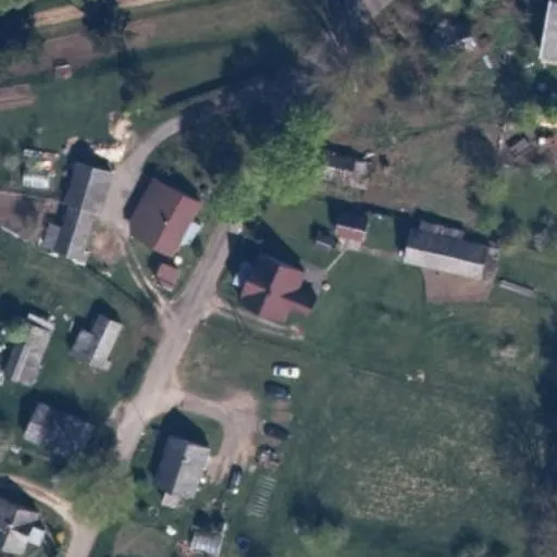 Vaizdas iš viršaus: Žalioji g. 13, Viduklė
