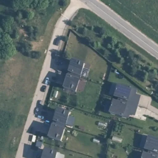 Vaizdas iš viršaus: Vakarinė g. 40, Aukštieji Rusokai