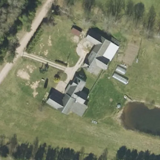 Vaizdas iš viršaus: D. Poškos g. 125, Račiai