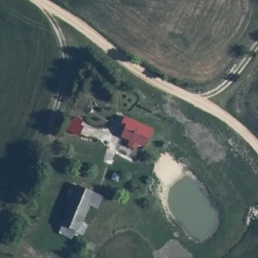 Vaizdas iš viršaus: Laukų g. 11, Trakėnai