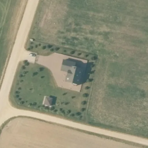 Vaizdas iš viršaus: Ramybės g. 1, Bernotiškė
