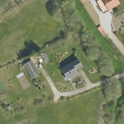 Vaizdas iš viršaus: Aušros g. 36, Ryškėnai
