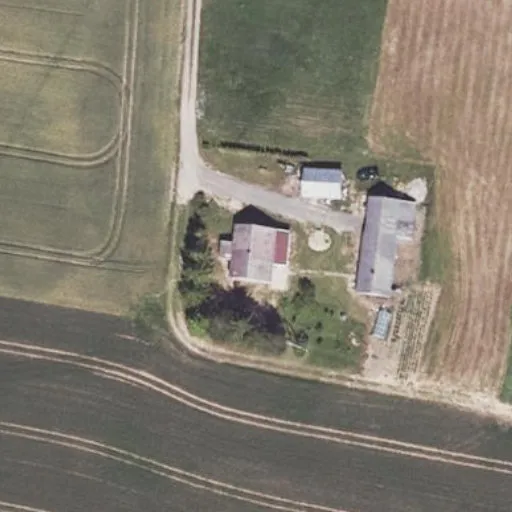 Vaizdas iš viršaus: Pasvalio g. 9, Krinčinas