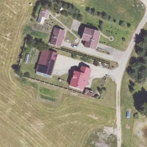Vaizdas iš viršaus: Uršulės Tamašiūnaitės g. 4, Kupiškis