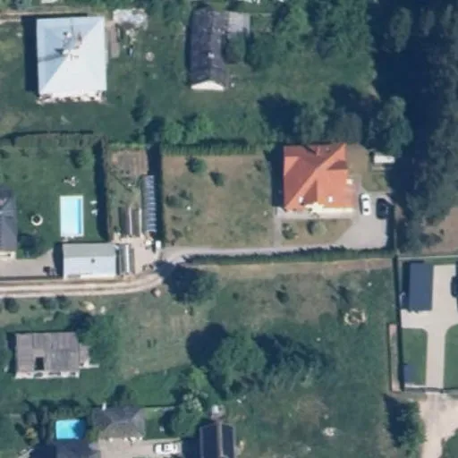 Vaizdas iš viršaus: Saulės g. 13, Trakai