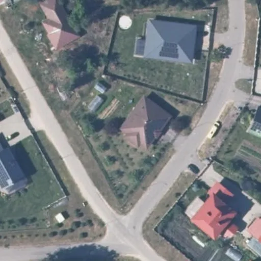 Vaizdas iš viršaus: Viržių g. 2, Varėna