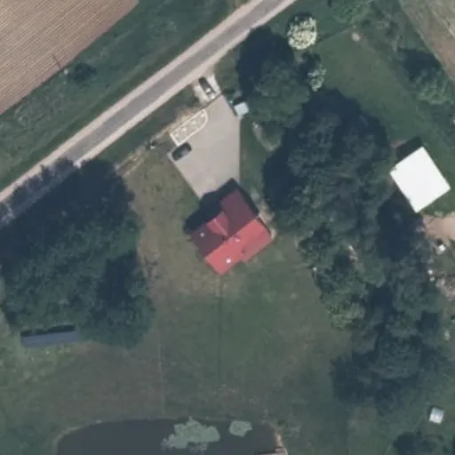 Vaizdas iš viršaus: Piliakalnio g. 8, Buniškiai