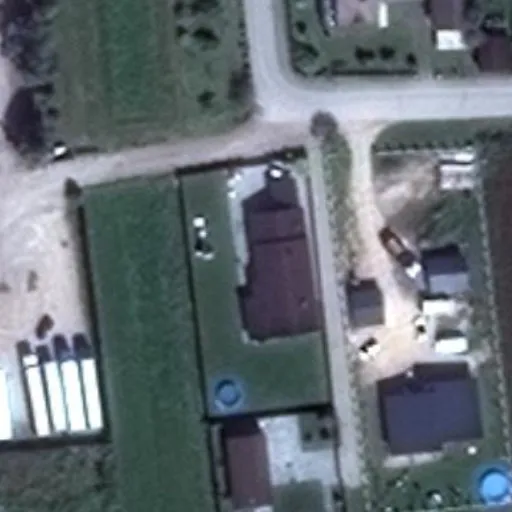 Vaizdas iš viršaus: Dainavos g. 8, Šalčininkai