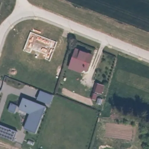 Vaizdas iš viršaus: Šiaurės g. 1, Šakiai