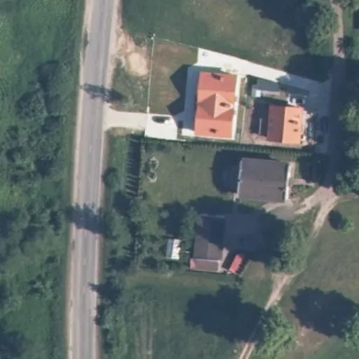 Vaizdas iš viršaus: Putinų g. 72C, Alytus