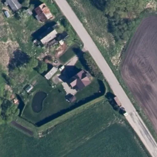 Vaizdas iš viršaus: Raseinių g. 9, Kaltinėnai
