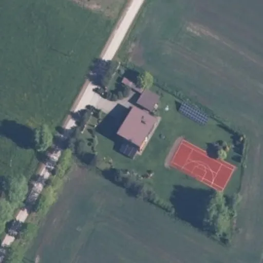 Vaizdas iš viršaus: Parko g. 35, Maneikiai