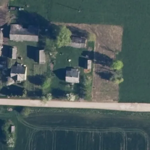 Vaizdas iš viršaus: Gluosnių g. 33, Milžavėnai