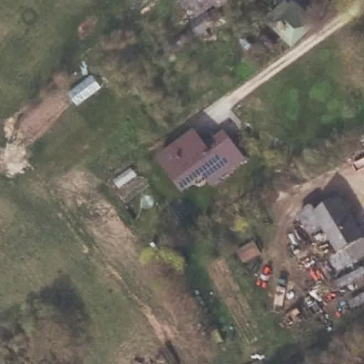 Vaizdas iš viršaus: Pakalnės g. 11, Domeikava