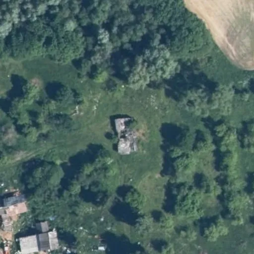 Vaizdas iš viršaus: Ąžuolų g. 25, Kurkliškės