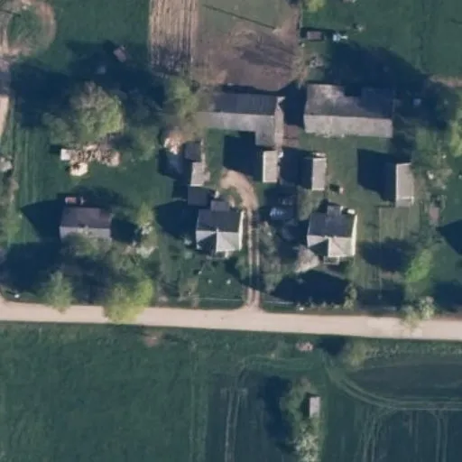 Vaizdas iš viršaus: Gluosnių g. 29, Milžavėnai