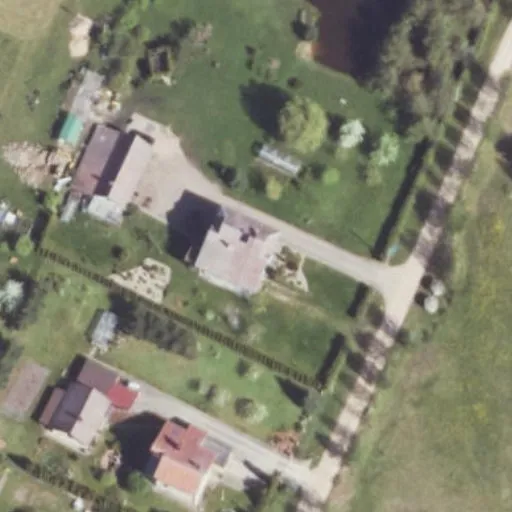 Vaizdas iš viršaus: Beržų g. 5, Šventupė