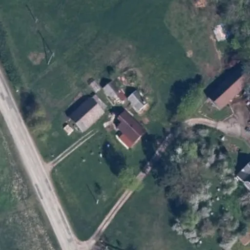 Vaizdas iš viršaus: Kęstučio g. 126, Viduklė
