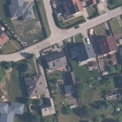 Vaizdas iš viršaus: Imsrės g. 1, Jurbarkas