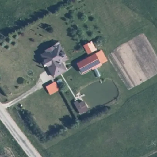 Vaizdas iš viršaus: Saulės g. 103, Balkūnai