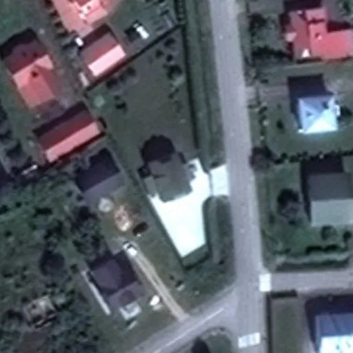 Vaizdas iš viršaus: Pavasario g. 1, Šalčininkai