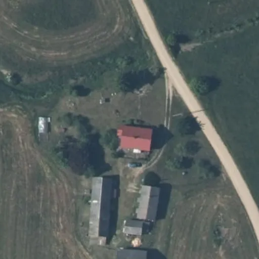 Vaizdas iš viršaus: Gėlynų g. 23, Trakėnai