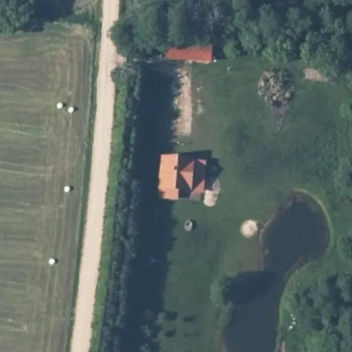 Vaizdas iš viršaus: Olakalnio g. 8, Burbiškės