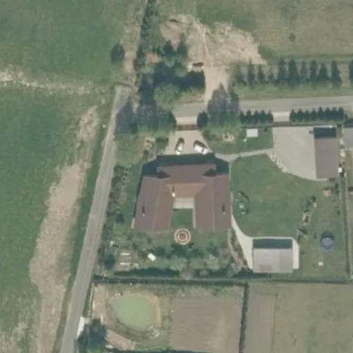 Vaizdas iš viršaus: Gluosnių g. 11, Gobergiškė