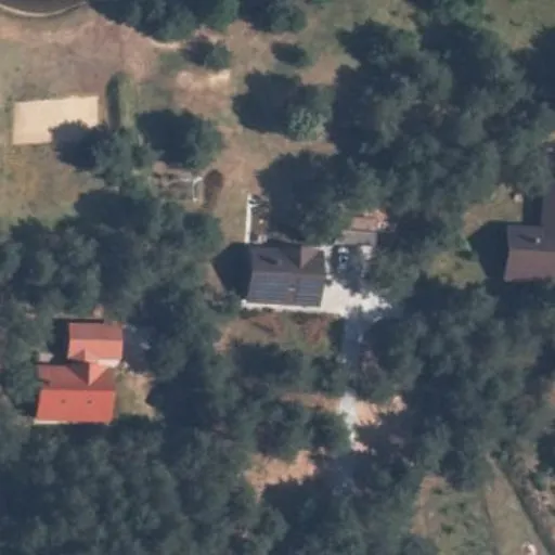 Vaizdas iš viršaus: Ąžuolų g. 9, Guobai