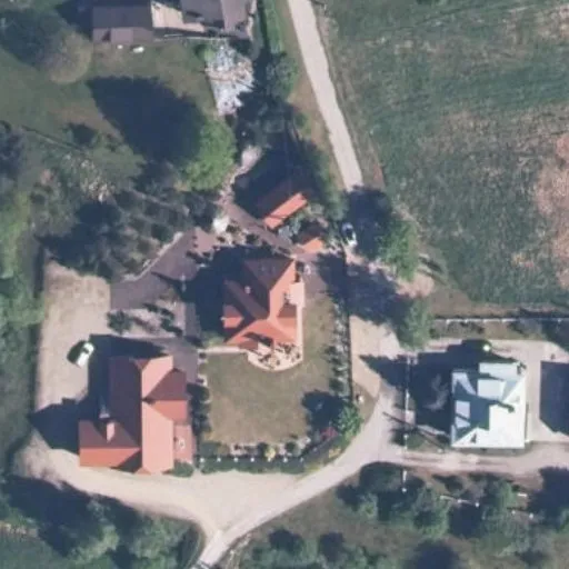 Vaizdas iš viršaus: Pievų g. 38, Tytuvėnai