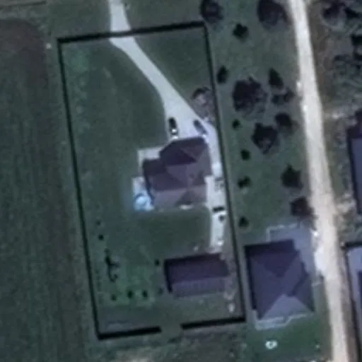 Vaizdas iš viršaus: Nepriklausomybės g. 118, Šalčininkai