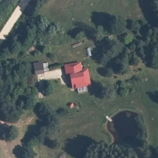 Vaizdas iš viršaus: Alyvų g. 12, Guobai