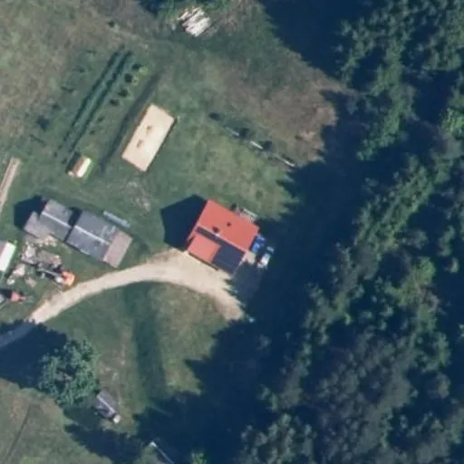 Vaizdas iš viršaus: Ežero g. 4, Abromiškės