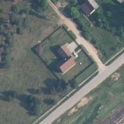 Vaizdas iš viršaus: A. Mickevičiaus g. 73, Pabradė