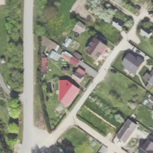 Vaizdas iš viršaus: Tiesioji g. 2, Kaišiadorys