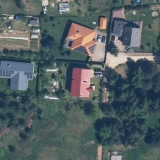 Vaizdas iš viršaus: Paukščių Tako g. 12, Račkūnai