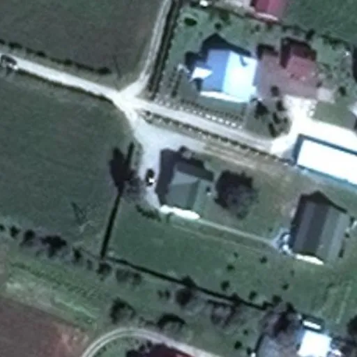 Vaizdas iš viršaus: Bažnyčios g. 61, Butrimonys