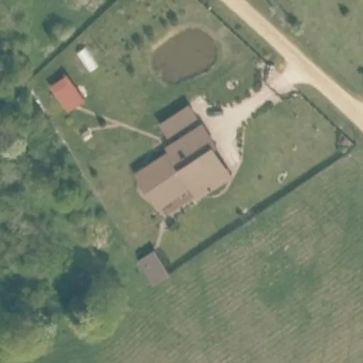 Vaizdas iš viršaus: Šilų g. 14, Birbinčiai