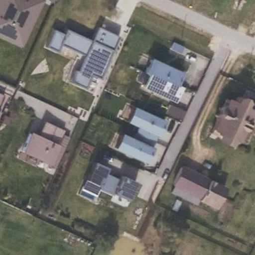 Vaizdas iš viršaus: Jaunimo g. 25A, Domeikava