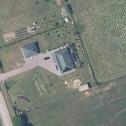 Vaizdas iš viršaus: Centrinė g. 8A, Balninkai