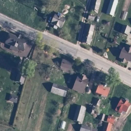 Vaizdas iš viršaus: Tytuvėnų g. 19, Šiluva