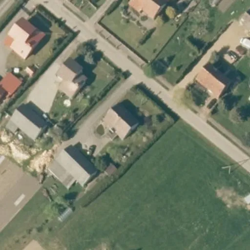 Vaizdas iš viršaus: Mindaugo g. 1, Žemaičių Naumiestis