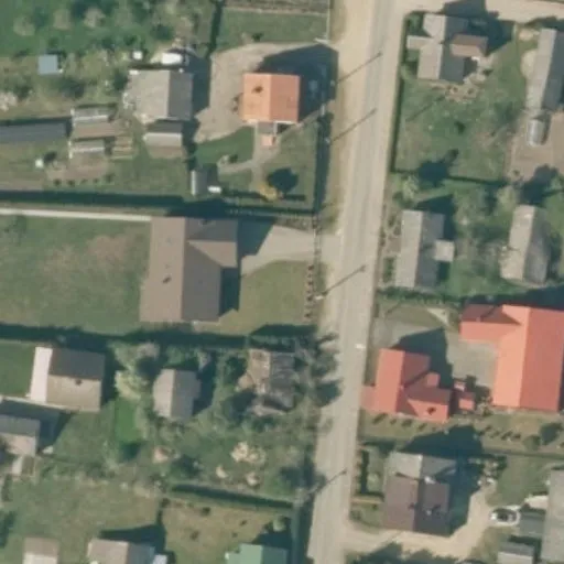 Vaizdas iš viršaus: Vytauto g. 8, Žemaičių Naumiestis