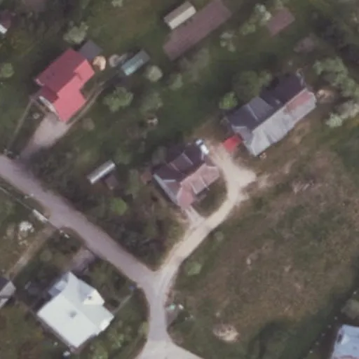 Vaizdas iš viršaus: Vytauto g. 9, Rumšiškės