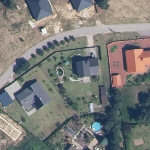 Vaizdas iš viršaus: Saulės g. 46, Lentvaris