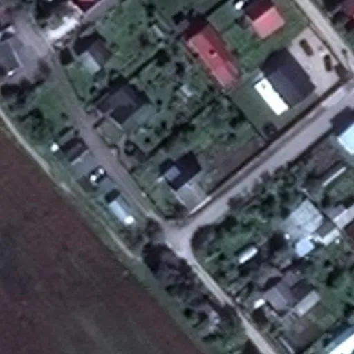 Vaizdas iš viršaus: Mėlynių g. 10, Šalčininkai
