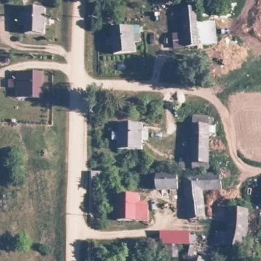 Vaizdas iš viršaus: Gėlių g. 25, Girkantai