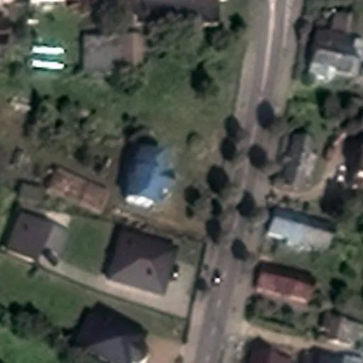 Vaizdas iš viršaus: Vilniaus g. 50, Eišiškės